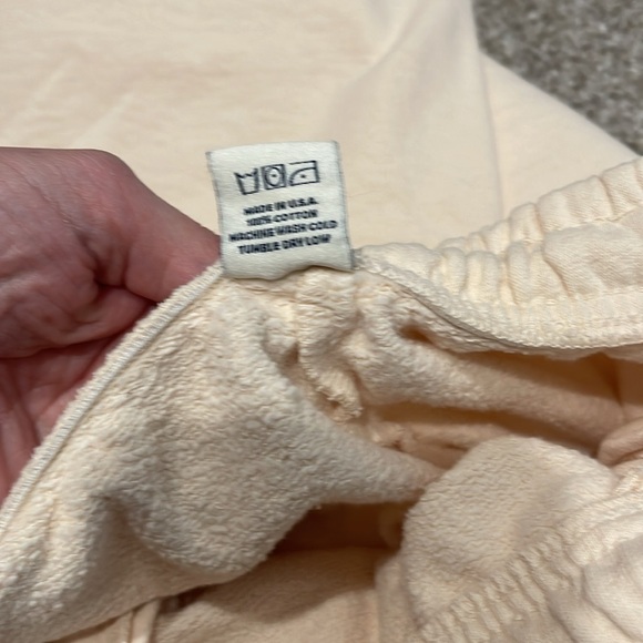 Sporty & Rich Athletic Club Buttercream Joggers sweatpants Sz XS - Picture 9 of 9